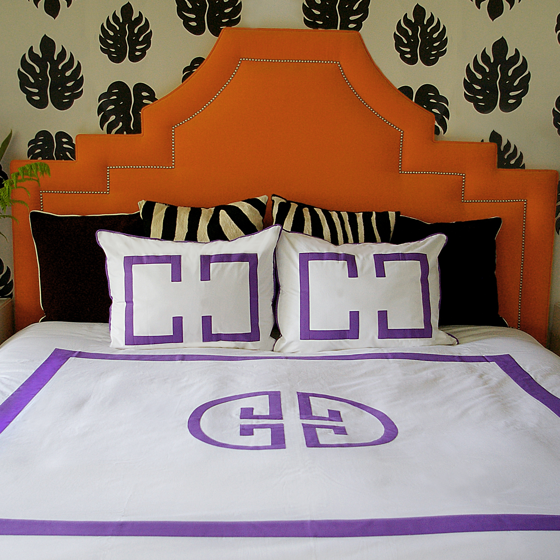 Jill Sorensen Lifestyle- Purple rain Deco bedding